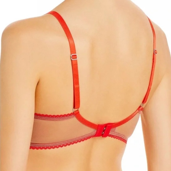 NWT Thistle and Spire Mirage Bra innPersimmon Size 32DD Z297-91 - Picture 3 of 4